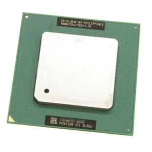 Processeur CPU Intel Pentium 3 1Ghz 256Ko 133Mhz Socket 370 SL5QJ Pc - Imagen 1 de 1