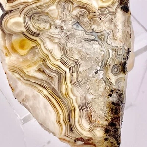 2lbs Ice Candle Crazy Lace Quartz Druzy Agate Mexico Rough Raw Crystal Mineral - Picture 1 of 15