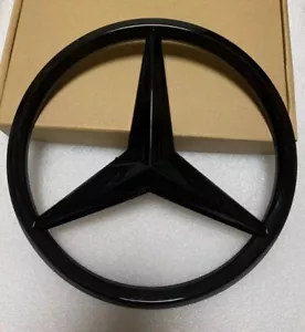 Gloss Black Rear Boot Emblem Star Badge For Mercedes GLA X156 A1568170016 - Picture 1 of 2