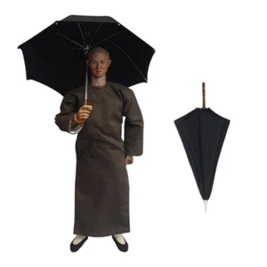 1/6 Black Umbrella Model Toy Scene Accessory Fit 12" Action Figure Doll Soldier - Picture 1 of 5