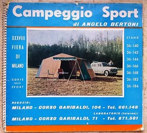 CATALOGO ARTICOLI PER CAMPEGGIO SPORT BERTONI 1960-L2801 - Imagen 1 de 1