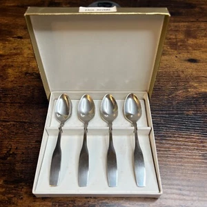 Community Edelstahl Oneida Paul Revere 4 Stück Set Demitasse Löffel TOP! - Bild 1 von 11