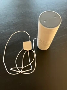 Amazon Echo Plus 1st Gen w/ Alexa Voice Media Device - White- Charger- Works - Picture 1 of 7
