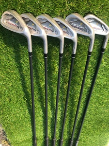 Tommy Armour Silver Scott Iron Set 5-PW Iron Set Mixed Stiffness Graphite Shafts - Picture 1 of 10