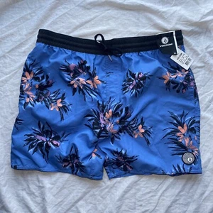 NEW wTag-VOLCOM Tropical Color  Fleece Shorts XLarge - Picture 1 of 3