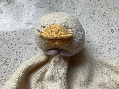 Angel Dear Duck Lovey Yellow Closed Eyes Plush Security Blanket Baby - Image 1 of 4