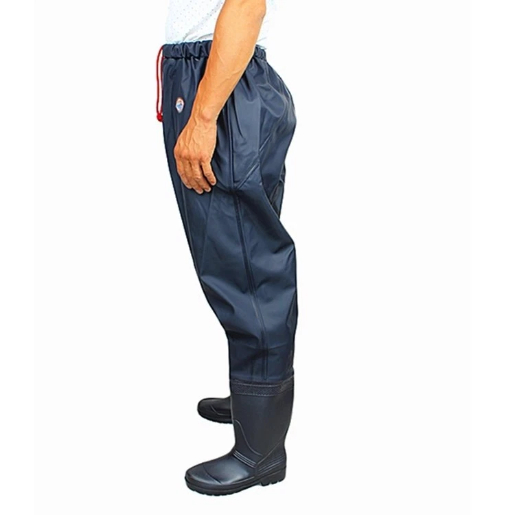 Men Thigh Wader Boots Neoprene Rain Waterproof Fishing Work Trousers Pants Work - Image 1 of 4