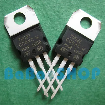 5pairs New ( TIP122 + TIP127 ) NPN PNP Transistor 100V 5A ST 122 127 TO-220 - Image 1 of 2