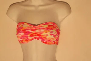 NWT SEXY VICTORIAS SECRET DESIGNER LACE  BANDEAU BRA SIZE JUNIORS S 30/32 - Picture 1 of 1