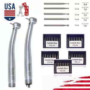 Dental E-Generator LED Glasfaser Turbine Handstück / Wolframkarbid FG Bohrungen - Bild 1 von 71