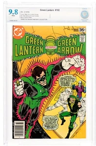 Green Lantern #102 (DC, 1978) CBCS 9.8 NM/MT White Pages Mike Grell cover 🔥 cgc - Picture 1 of 6