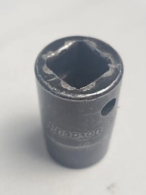 Snap-on IM180 SAE 9/16", 1/2" Dr, 6-Pt, Shallow, Impact, Socket - Image 1 of 4