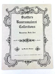 Scottie's Bauernmalerei Collections Supp Book Prima Collezione Little ThingsTole - Foto 1 di 11
