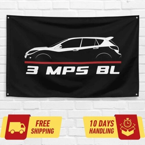 Для Mazda 3 MPS BL 2009-2013 энтузиаст 3x5 футов флаг баннер подарок на день рождения - Изображение 1 из 1