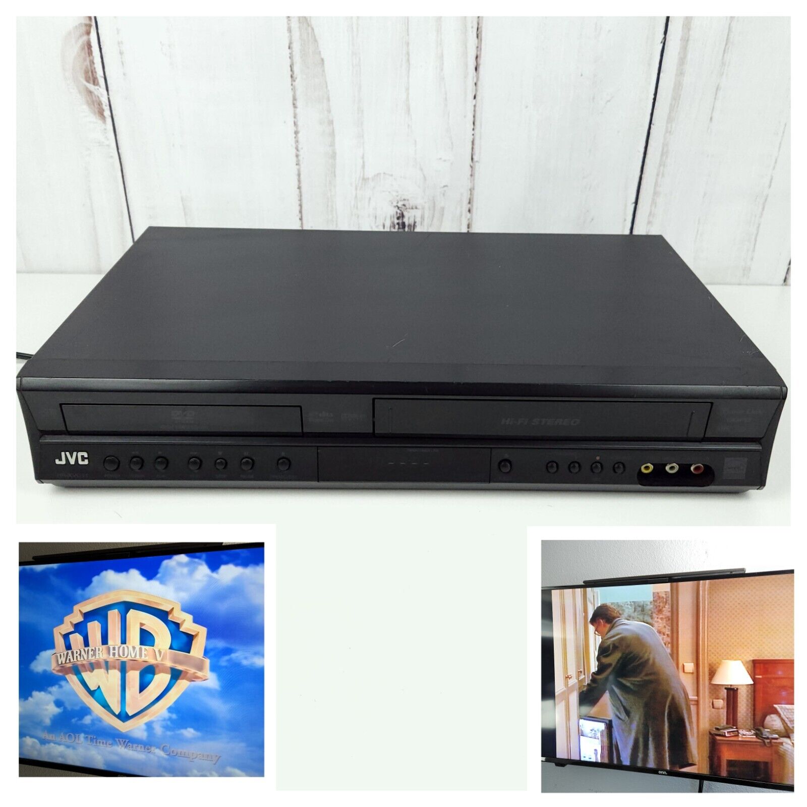 JVC DVD VCR VHS Combo Player HR-XVC11BJ Tested - No Remote | eBay