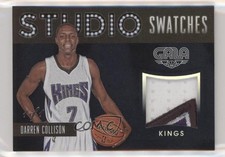 2015-16 Panini Gala Studio Swatches Midnight 1/1 Darren Collison #13 7m4