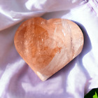 Fire Quartz Crystal Heart (#2)