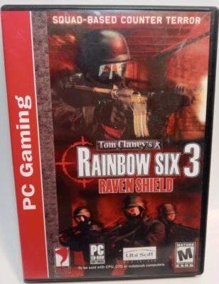 Tom Clancy's Rainbow Six 3 Reven Shield PC Video Game 2003 2 Discs - Image 1 of 4