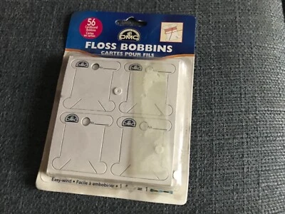 New DMC Cardboard Floss Bobbins pack of 56 - Image 1 of 2