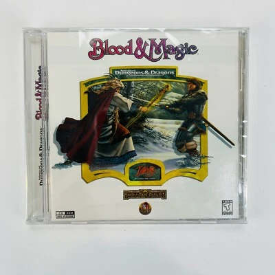 Advanced Dungeons & Dragons Blood and Magic PC CD-Rom Fantasy Role Playing NEW!! - Image 1 of 3