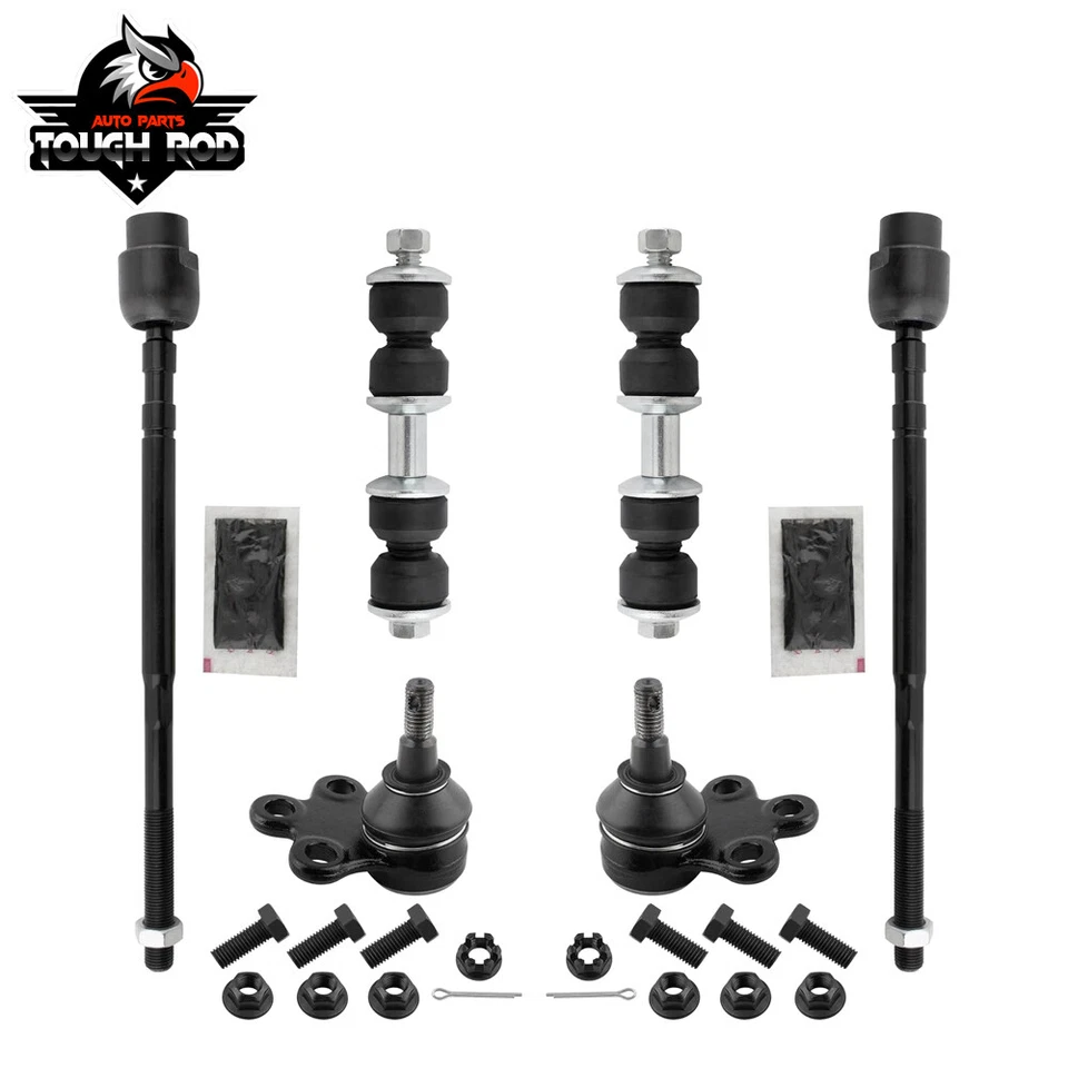 Barra estabilizadora de varilla de amarre de rótula de 6 piezas para Cadillac Deville Eldorado Chevy 1997-2002 Foto 1 de 4