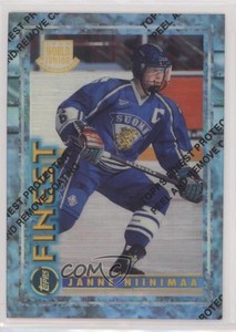 1994-95 Topps Finest Refractor Janne Niinimaa #128