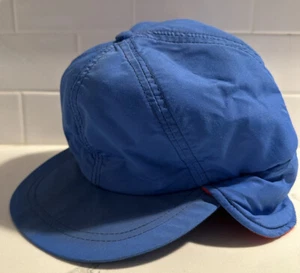 Eddie Bauer Trapper Hat vtg 70s 80s Gore Tex Hiking Hunting Cap Fleece Ear Flaps - Picture 1 of 8