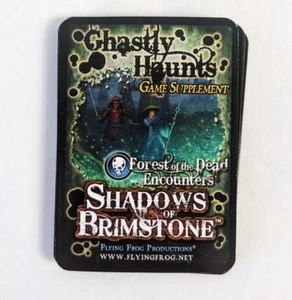 SHADOWS OF BRIMSTONE Board Game Forest Of The Dead GHASTLY HAUNTS Supplement - Picture 1 of 1