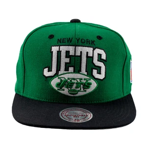 Snapback Mitchell & Ness New York Jets - Imagen 1 de 4