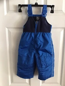 ZeroXposur Kleinkind Jungen Mädchen blau Schnee Latzhose 12 M - Bild 1 von 6