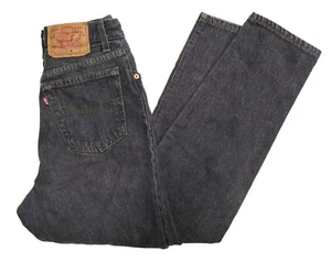 Jeans vintage Levi's XX 17501 para mujer 7M, grises con botones, hechos en EE. UU., pierna recta - Imagen 1 de 6