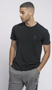 Camiseta Hummel Sigge Negra Elastizada Talla Grande Nueva Con Etiquetas PVP £24.99 - Imagen 1 de 7