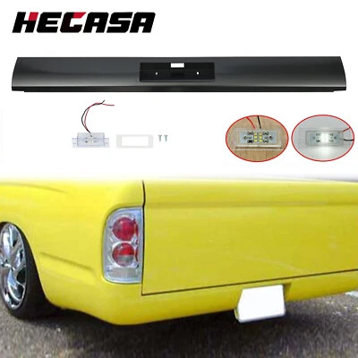 For Toyota Tacoma 1995-2004 Rear Bumper Roll Pan w/LED License Plate Light Foto 1 de 4