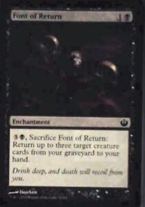 Font of Return - Journey Into Nyx: #71, Magic: The Gathering NM R11