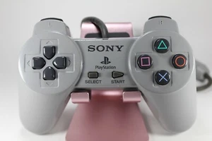 Sony PlayStation 1 Controller PS1 Grau SCPH 1080 OEM Getestet Gereinigt - Bild 1 von 20