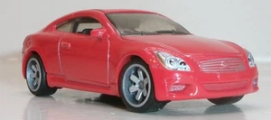 LOOSE 2021 MATCHBOX 1:64 RED 2010 INFINITI G37 COUPE WHEEL SWAP REAL RIDERS - Picture 1 of 9