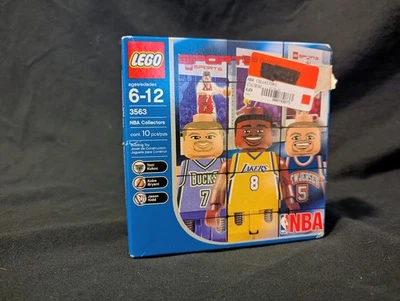 Коллекционный набор LEGO 3563 NBA — минифигурки Коби Брайанта, Кидда, Кукока — новые в коробке - Изображение 1 из 2