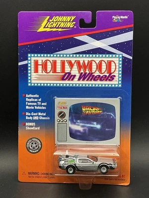 Johnny Lightning Hollywood on Wheels- Back to the Future DeLorean-NEW-1:64 - Image 1 of 2