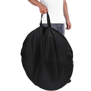 Bicycle Wheel Case Wheelset Carry Carry Pack Storage Bike Wheel Bag Travel - Picture 1 of 7