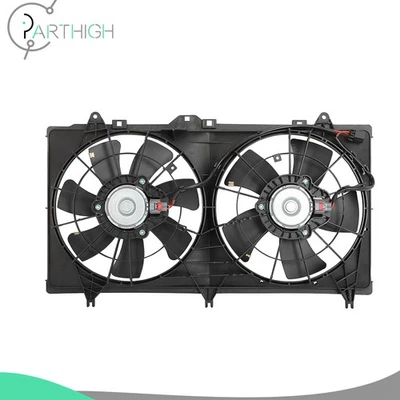 Radiator Condenser Cooling Fan Assembly Car Electric For 12-15 Chevrolet Camaro - Image 1 of 4
