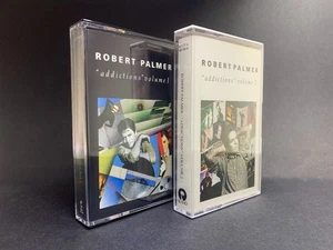 Robert Palmer ADDICTIONS I & II Cassettes **NEAR MINT CONDITION** GREATEST HITS - Picture 1 of 10