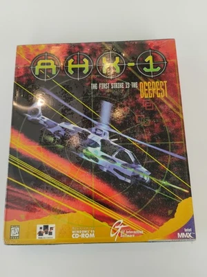 Vtg NOS AHX-1 (PC CD-ROM) The First Strike Is The Deepest Windows 95 NEW SEALED - Image 1 of 4