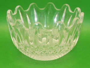 LEAD CRYSTAL CANDY DISH 2 1/2" TALL X 4 1/2" WIDE NO BOX - Picture 1 of 2