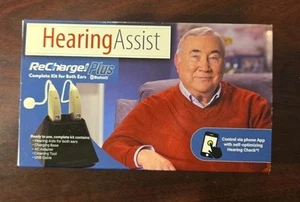 Hearing Assist Recharge HA-302-4 Hearing Aids Kit (Both Ears) - Picture 1 of 9