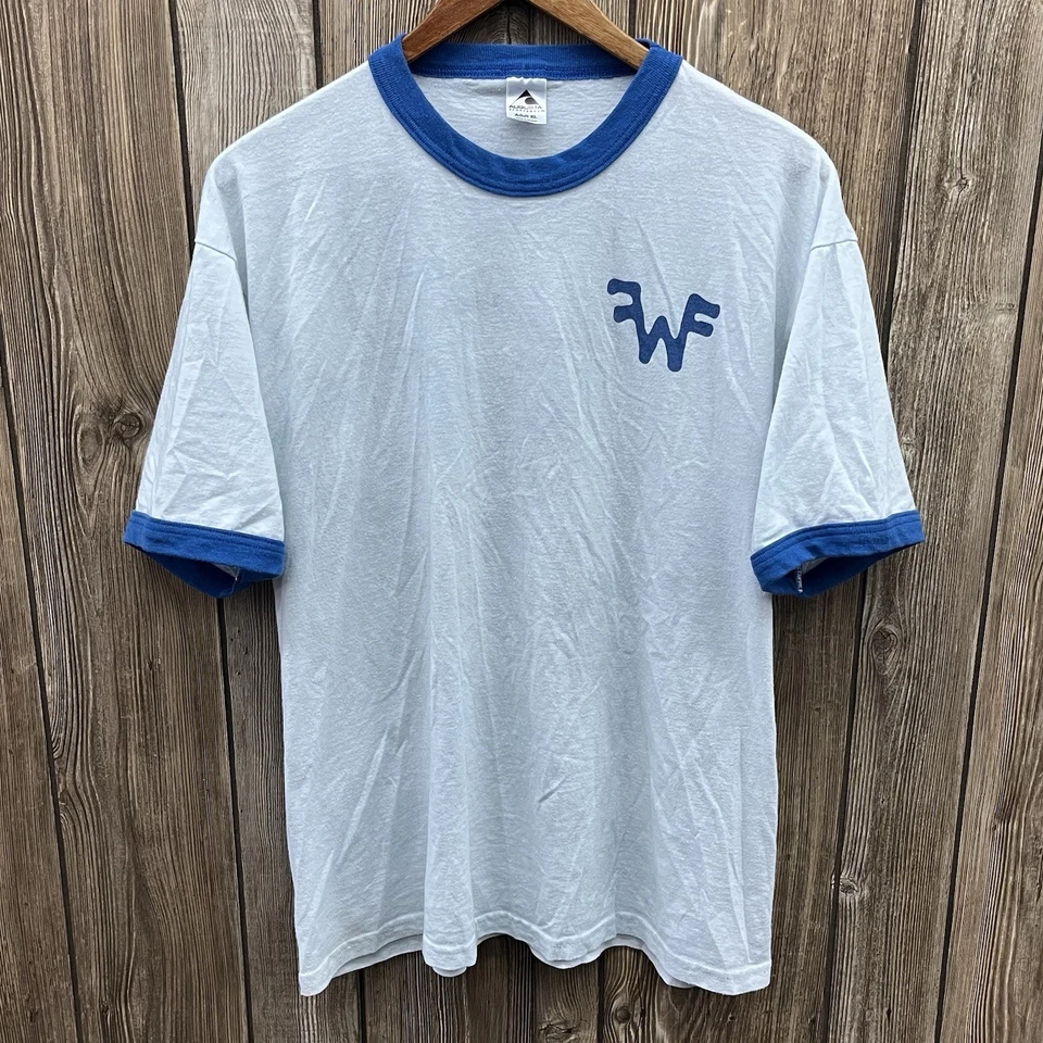 Camiseta De Colección Weezer Música Rock Gráfica Concierto Timbre Blanco Azul Para Hombres XL Foto 1 de 4