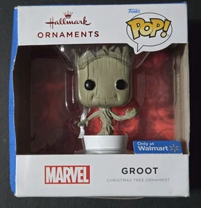 2023 Hallmark Funko POP! MARVEL GROOT Weihnachtsschmuck - Bild 1 von 2