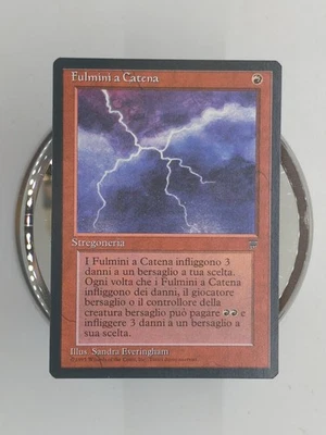 Chain Lightning, Italian Legends NM Small Seller 💌 Fast Free Shipping! - Image 1 of 3