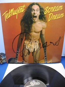 Ted Nugent Scream Dream Vinyl Signed , Ted Nugent, #36404,Very Good Condition - Picture 1 of 12