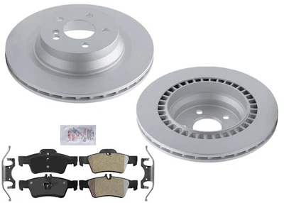 Pastillas de freno de disco con revestimiento trasero para Mercedes Benz E550 Sedán 2010-2014 Foto 1 de 4