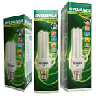 Energy Saving Light Bulbs BC Bayonet Cap 11W 15W 20W CFL Stick Warm White 2700K
